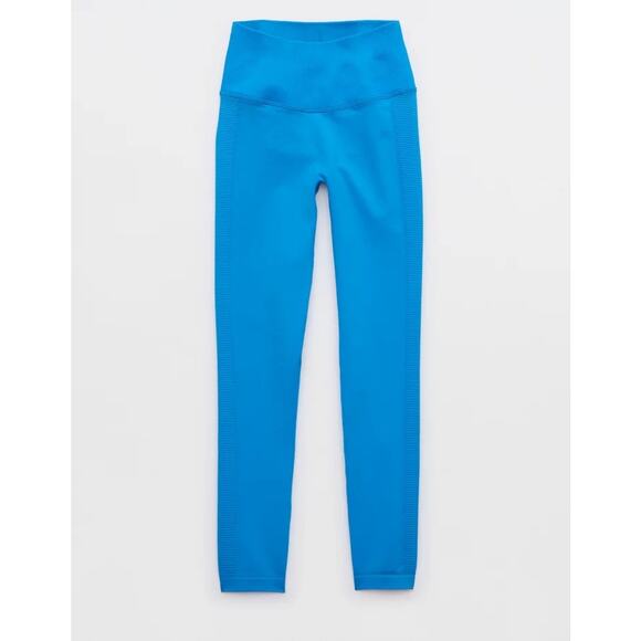 NWT Offline by Aerie Seamless Legging in "Ocean Aqua" Blue Size Small - Picture 3 of 14